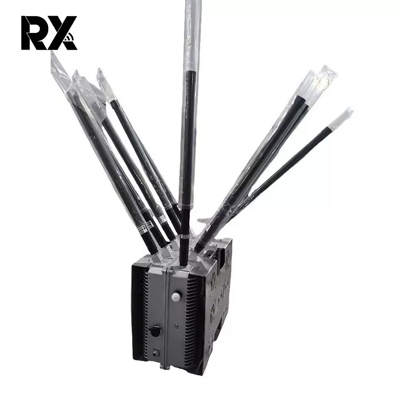 10 Channel Buong Band 360 ° Detection Jamming Equipment