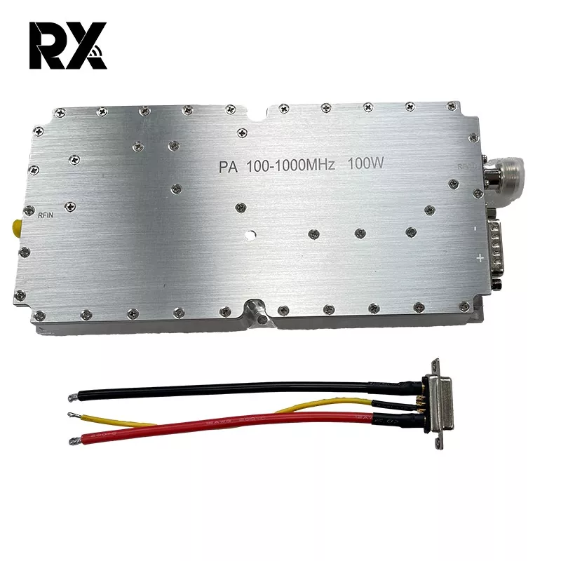 Mataas na kapangyarihan 100W 100-1000MHz broadband power amplifier